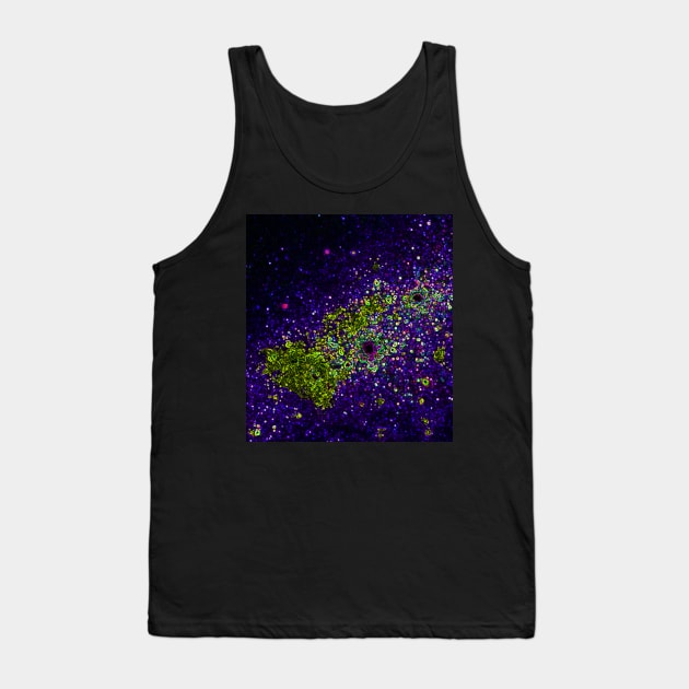 Black Panther Art - Glowing Edges 505 Tank Top by The Black Panther